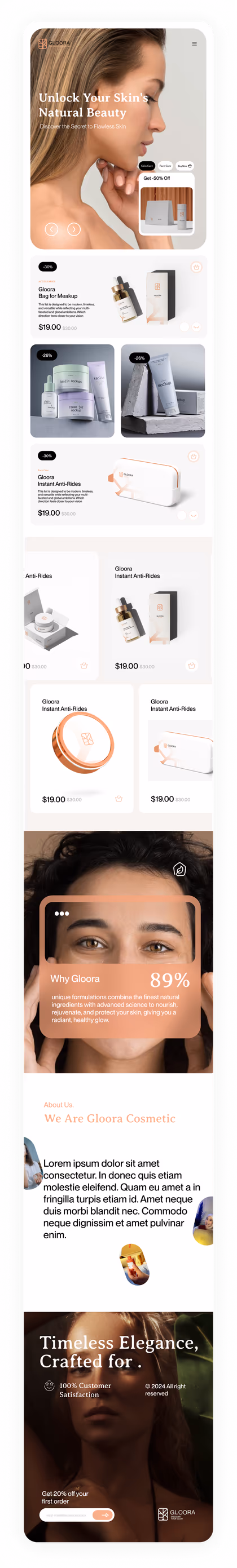 Présentation du produit Gloora